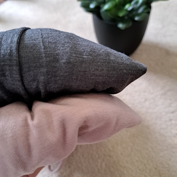 New! Natori Lounge Pants Size Medium Pink Grey PJ Pants Casual Neutral Relaxed - Picture 8 of 10